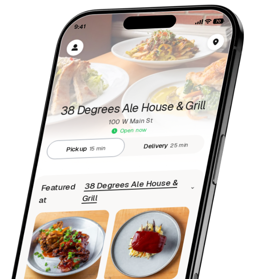 38 Degrees Ale House & Grill app preview
